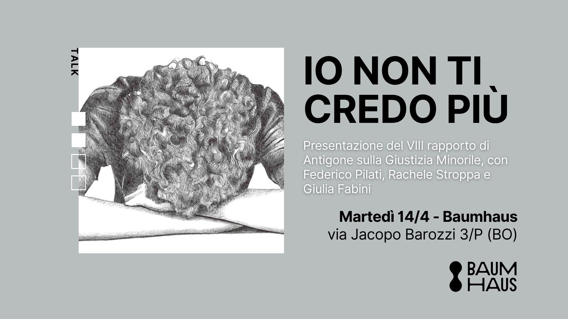 “Io Non Ti Credo Più” – VIII rapporto di Antigone sulla Giustizia Minorile